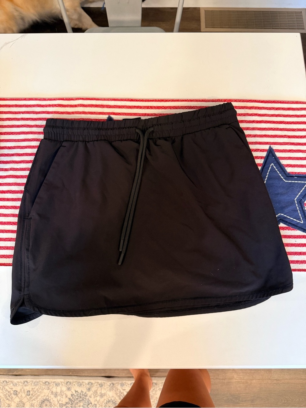 Marc New York Black Athletic Skort with Inner Shorts